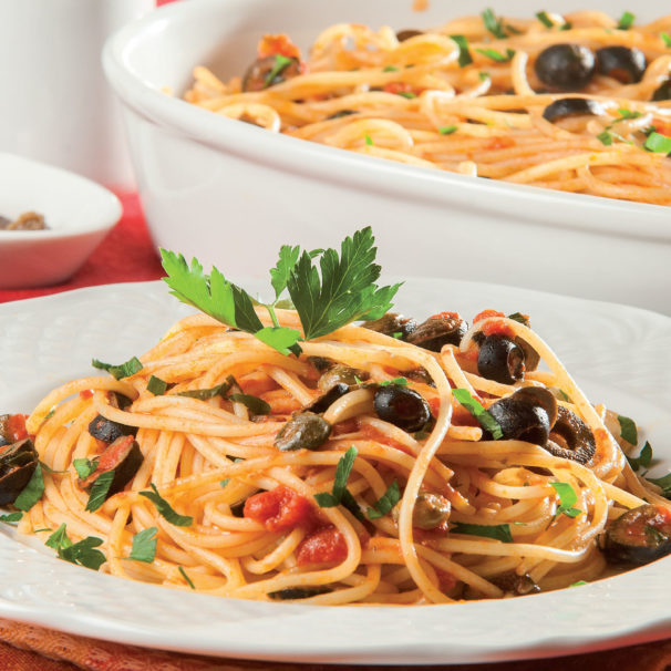Cucinare Italy - Spaghetti alla puttanesca