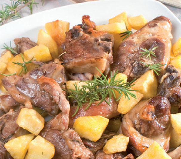 Cucinare Italy - lamb with potatoes