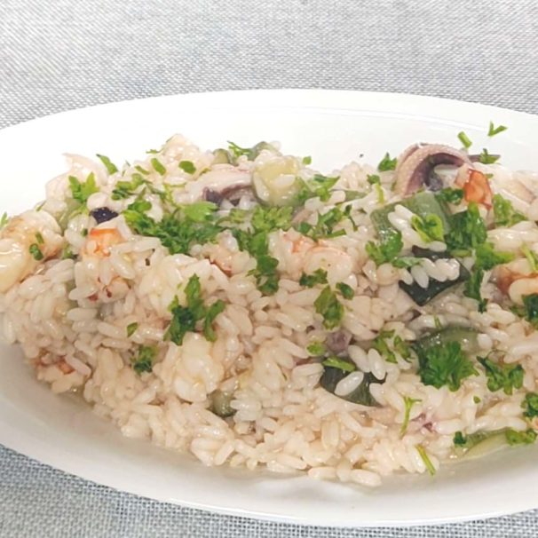 Cucinare Italy - risotto with prawns