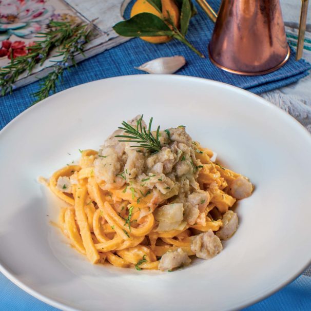 Cucinare Italy - Fettuccine with white grouper ragout